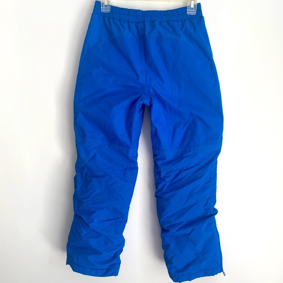 Lands’ End Kids Squall Snow Pants Waterproof Insulated Iron Knee size 10 blue - Picture 2 of 13